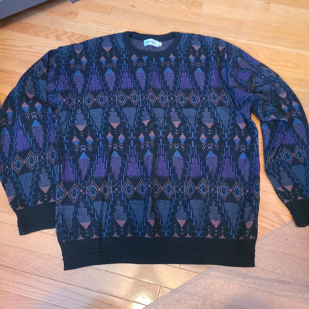 Vintage Jantzen Cotton Sweater, Men's XLT